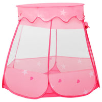 Tenda da Gioco per Bambini Rosa con 250 Palline 102x102x82 cm