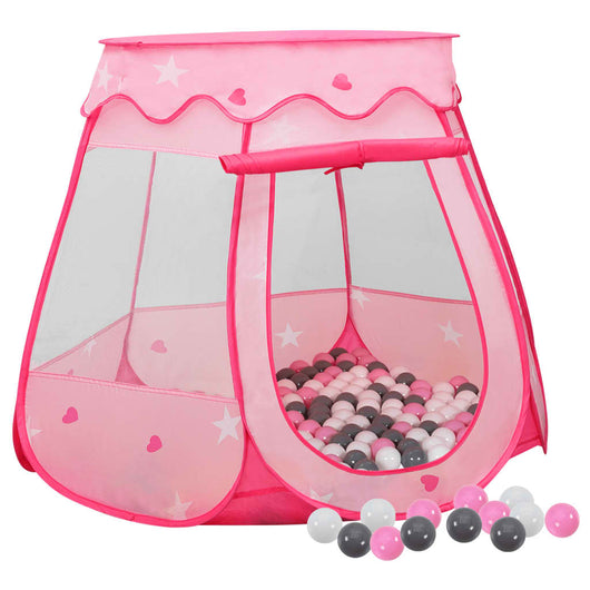 Tenda da Gioco per Bambini Rosa con 250 Palline 102x102x82 cm cod mxl 72539