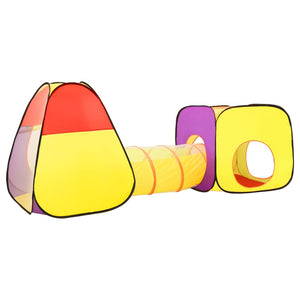 Tenda da Gioco per Bambini 250 Palline Multicolore 255x80x100cm 3107729