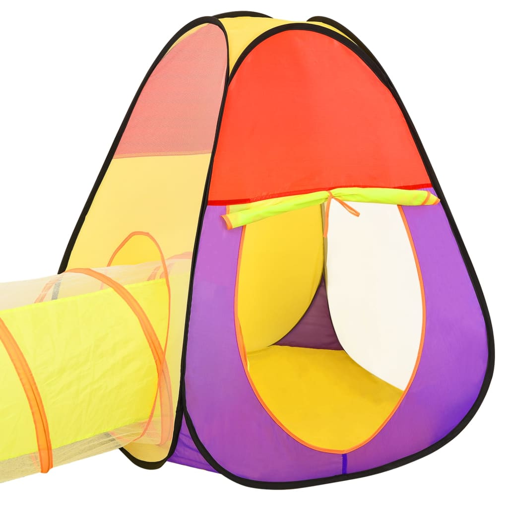 Tenda da Gioco per Bambini 250 Palline Multicolore 255x80x100cm 3107729