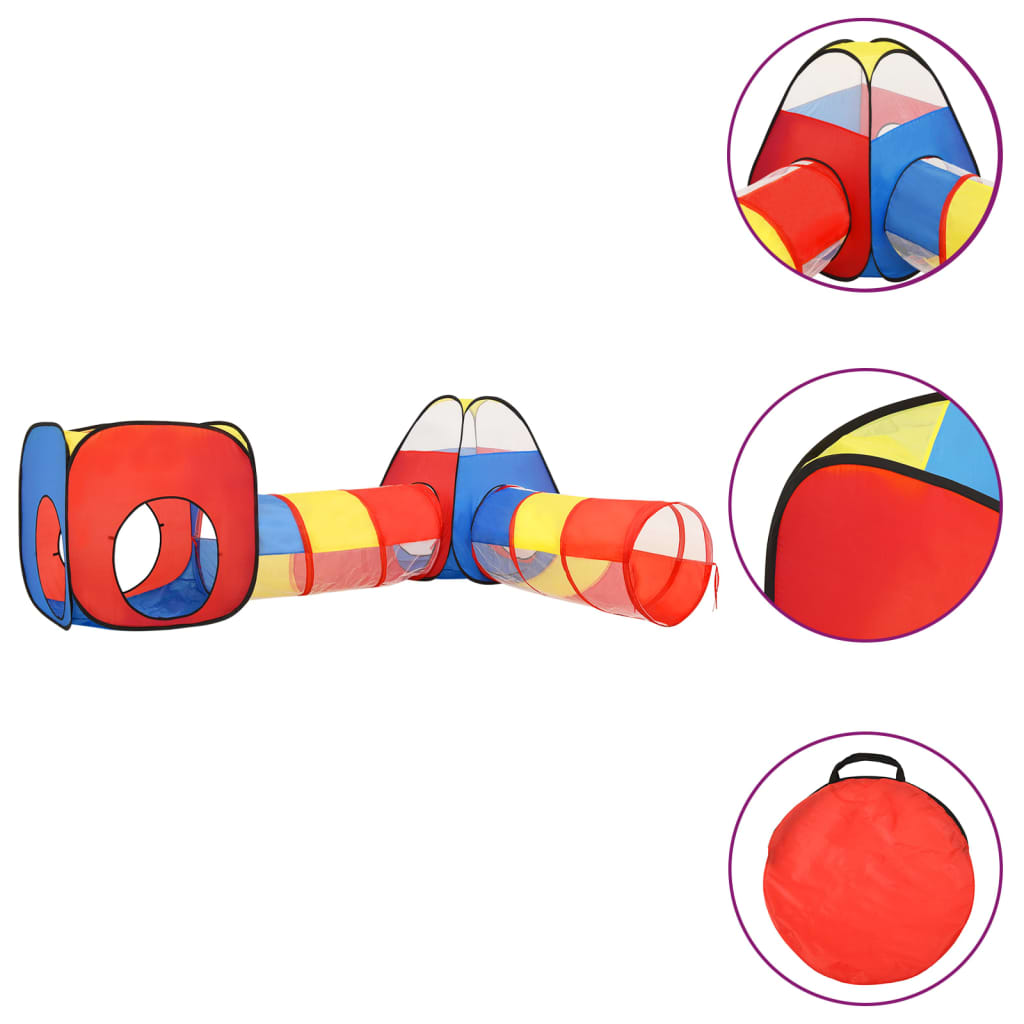 Tendada Gioco per Bambini 250 Palline Multicolore 190x264x90cmcod mxl 78652