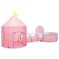 Tenda da Gioco per Bambini Rosa con 250 Palline 301x120x128 cm 3107737