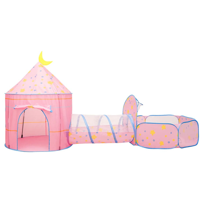 Tenda da Gioco per Bambini Rosa con 250 Palline 301x120x128 cm 3107737