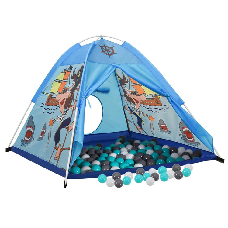 Tenda da Gioco per Bambini Blu con 250 Palline 120x120x90 cm cod mxl 76505