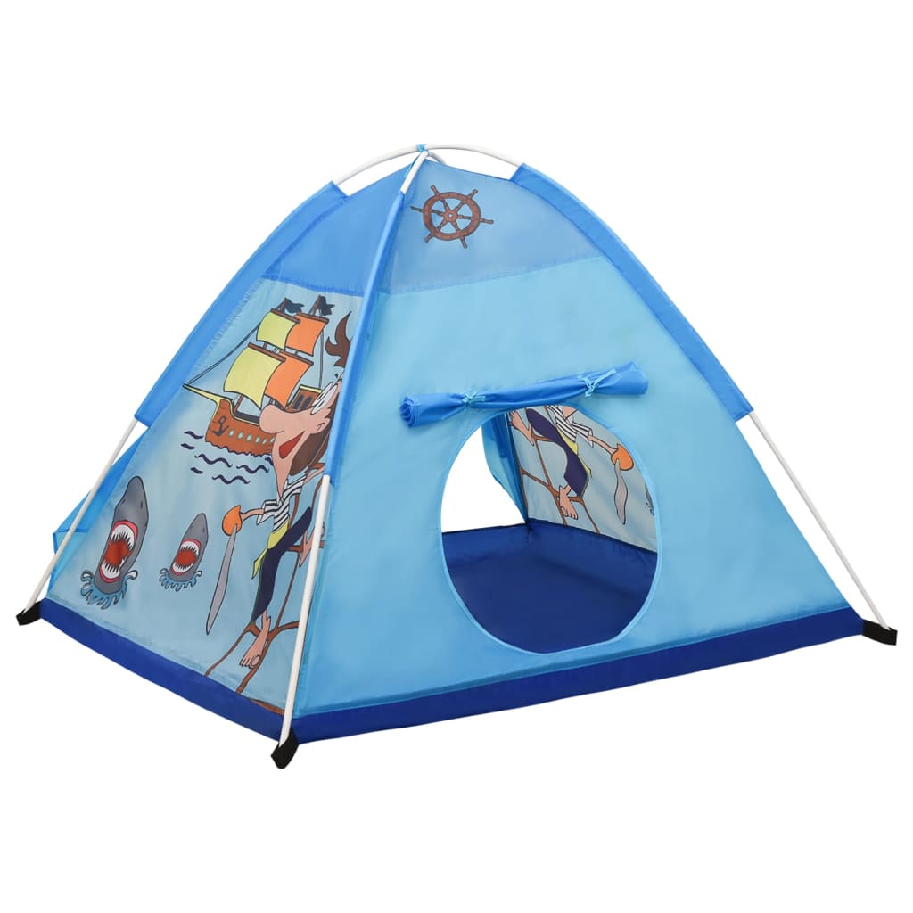 Tenda da Gioco per Bambini Blu con 250 Palline 120x120x90 cm cod mxl 76505