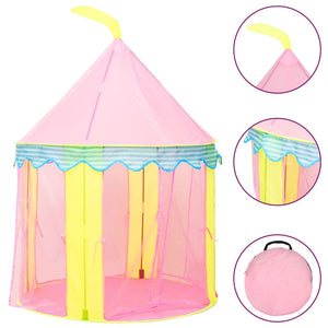 Tenda da Gioco per Bambini Rosa con 250 Palline 100x100x127 cm 3107745