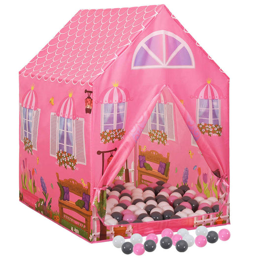 Tenda da Gioco per Bambini Rosa con 250 Palline 69x94x104 cm cod mxl 72232