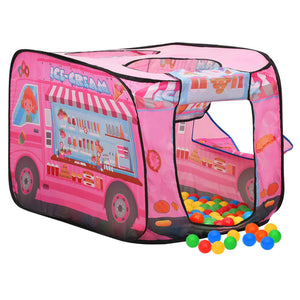 Tendada Gioco per Bambini Rosa con 250 Palline 70x112x70 cmcod mxl 102597