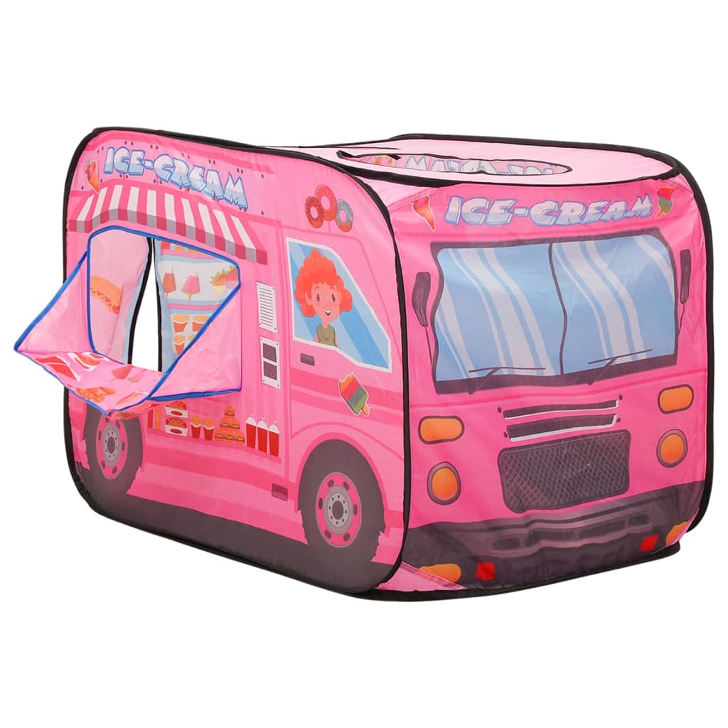 Tenda da Gioco per Bambini Rosa con 250 Palline 70x112x70 cm 3107752