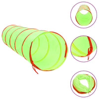 Tunnel da Gioco per Bambini 250 Palline Verde 175 cm Poliestere 3107758