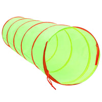 Tunnel da Gioco per Bambini 250 Palline Verde 175 cm Poliestere 3107758