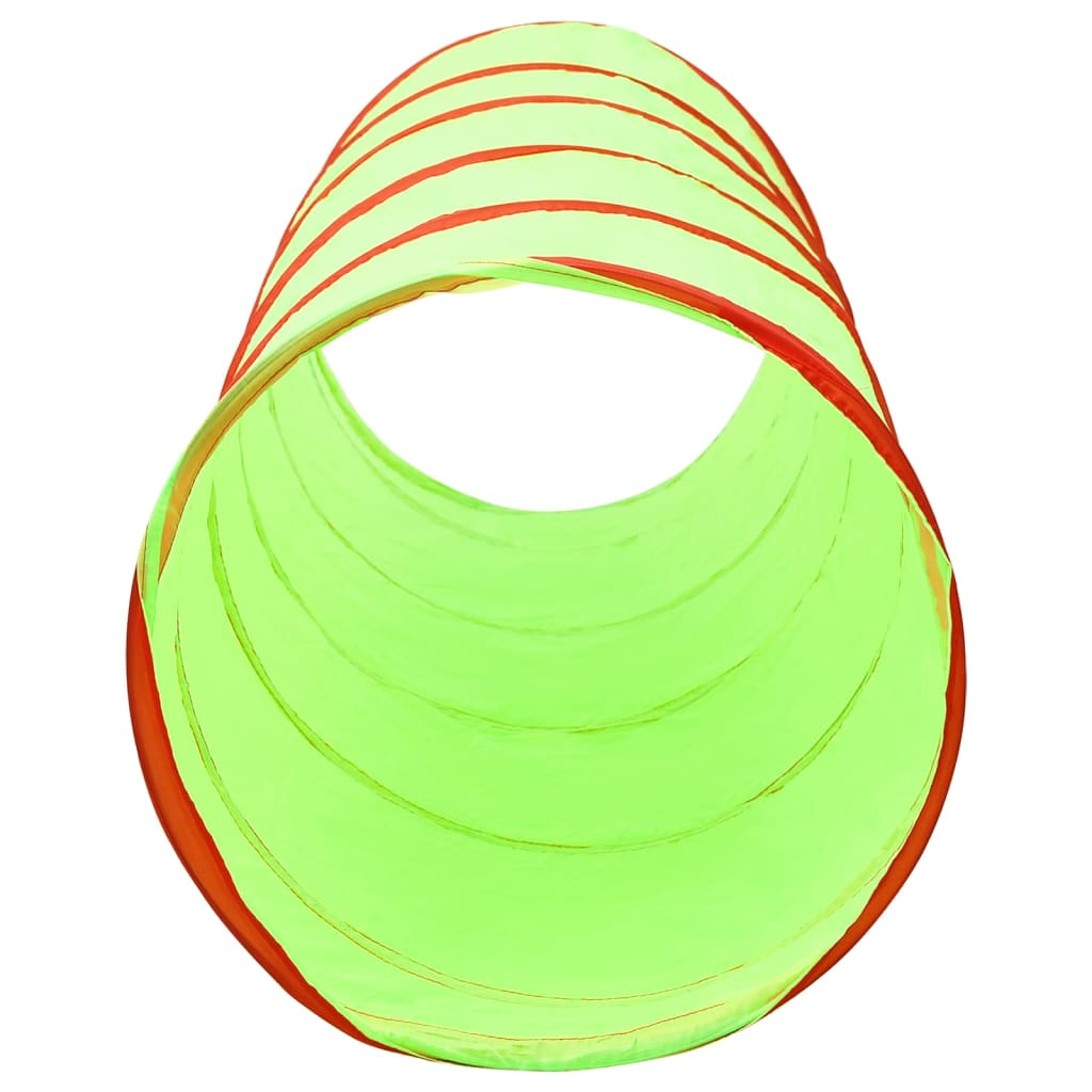 Tunnel da Gioco per Bambini 250 Palline Verde 175 cm Poliestere cod mxl 72632