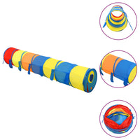 Tunnel Gioco Bambini 250 Palline Multicolore 245 cm Poliestere cod mxl 77836