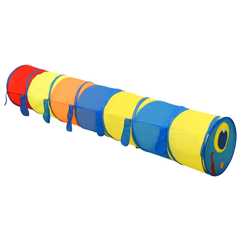 Tunnel Gioco Bambini 250 Palline Multicolore 245 cm Poliestere cod mxl 77836