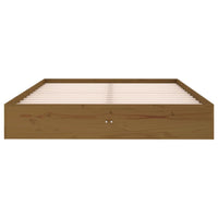 Giroletto Miele in Legno Massello 120x190 cm 4FT Small Double 820075