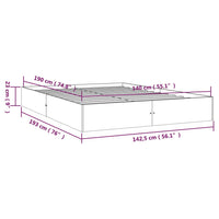 Giroletto in Legno Massello 140x190 cm cod mxl 65058