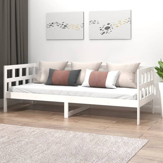 Dormeuse in Legno Massello di Pino Bianco 90x200 cm cod mxl 63139