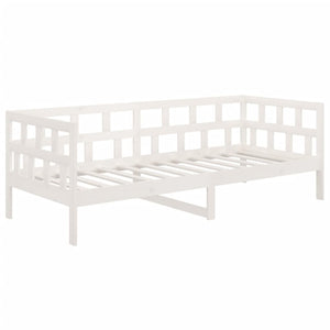 Dormeuse Bianca in Legno Massello di Pino 90x190 cm cod mxl 58594