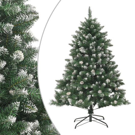 Albero di Natale Artificiale con Base 120 cm PVC 345159