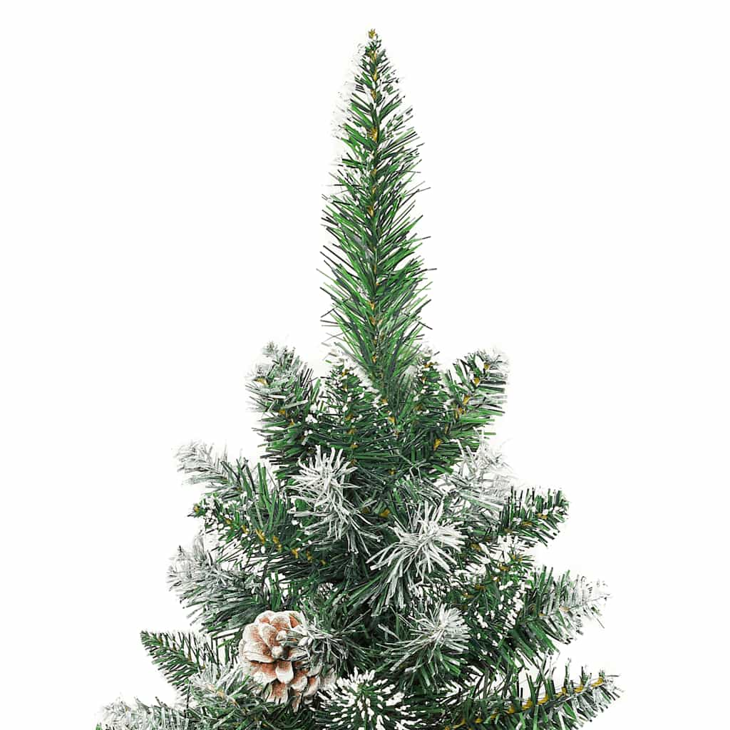 Albero di Natale Artificiale Sottile con Base 180 cm PVC 345166