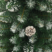 Albero di Natale Artificiale Sottile con Base 180 cm PVC 345166