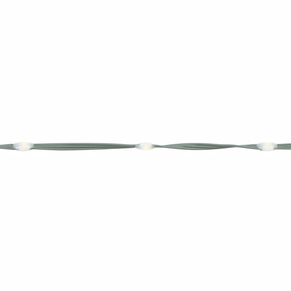 Albero di Natale a Cono Bianco Caldo 200 LED 70x180 cm cod mxl 58576