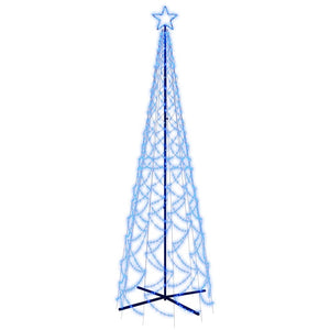 Albero di Natale a Cono Blu 500 LED 100x300 cm 343507