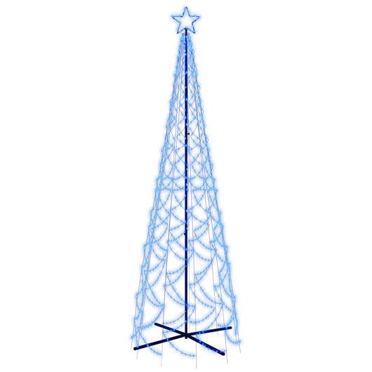 Albero di Natale a Cono Blu 500 LED 100x300 cm 343507