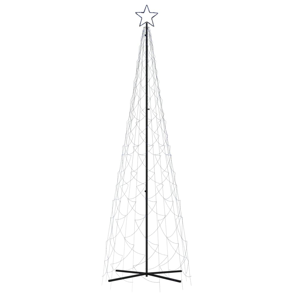 Albero di Natale a Cono Blu 500 LED 100x300 cm 343507