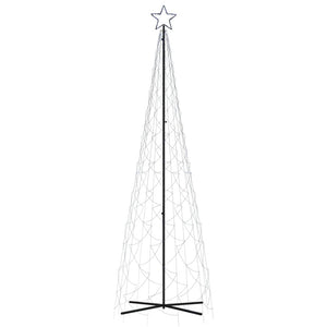 Albero di Natale a Cono Blu 500 LED 100x300 cm 343507