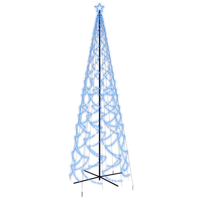 Albero di Natale a Cono Blu 1400 LED 160x500 cm 343511