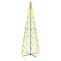 Albero di Natale a Cono Colorato 1400 LED 160x500 cm 343512