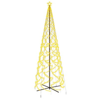 Albero di Natale a Cono Bianco Caldo 1400 LED 160x500 cm 343513