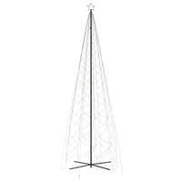 Albero di Natale a Cono Bianco Caldo 1400 LED 160x500 cm 343513