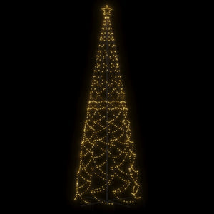 Albero di Natale a Cono Bianco Caldo 1400 LED 160x500 cm 343513