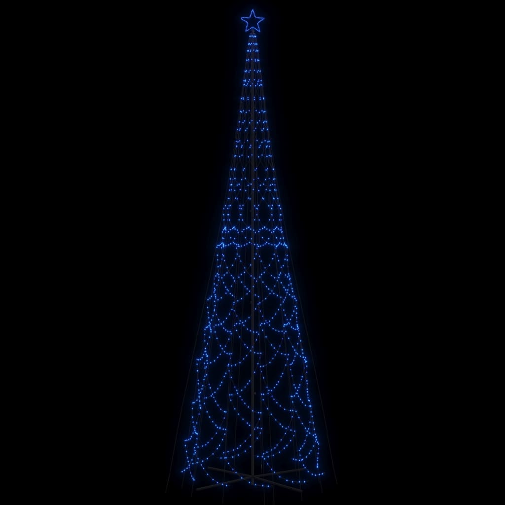 Albero di Natale a Cono Blu 3000 LED 230x800 cm 343515