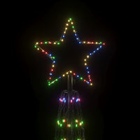 Albero di Natale a Cono Colorato 3000 LED 230x800 cm 343516