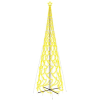 Albero di Natale a Cono Bianco Caldo 3000 LED 230x800 cm 343517