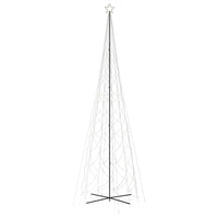 Albero di Natale a Cono Bianco Caldo 3000 LED 230x800 cm 343517