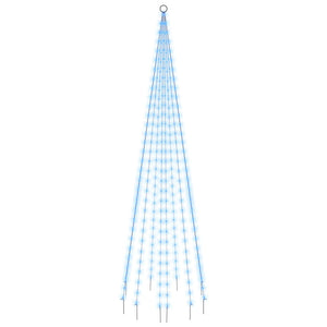 Albero di Natale Pennone Blu 310 LED 300 cm cod 12318