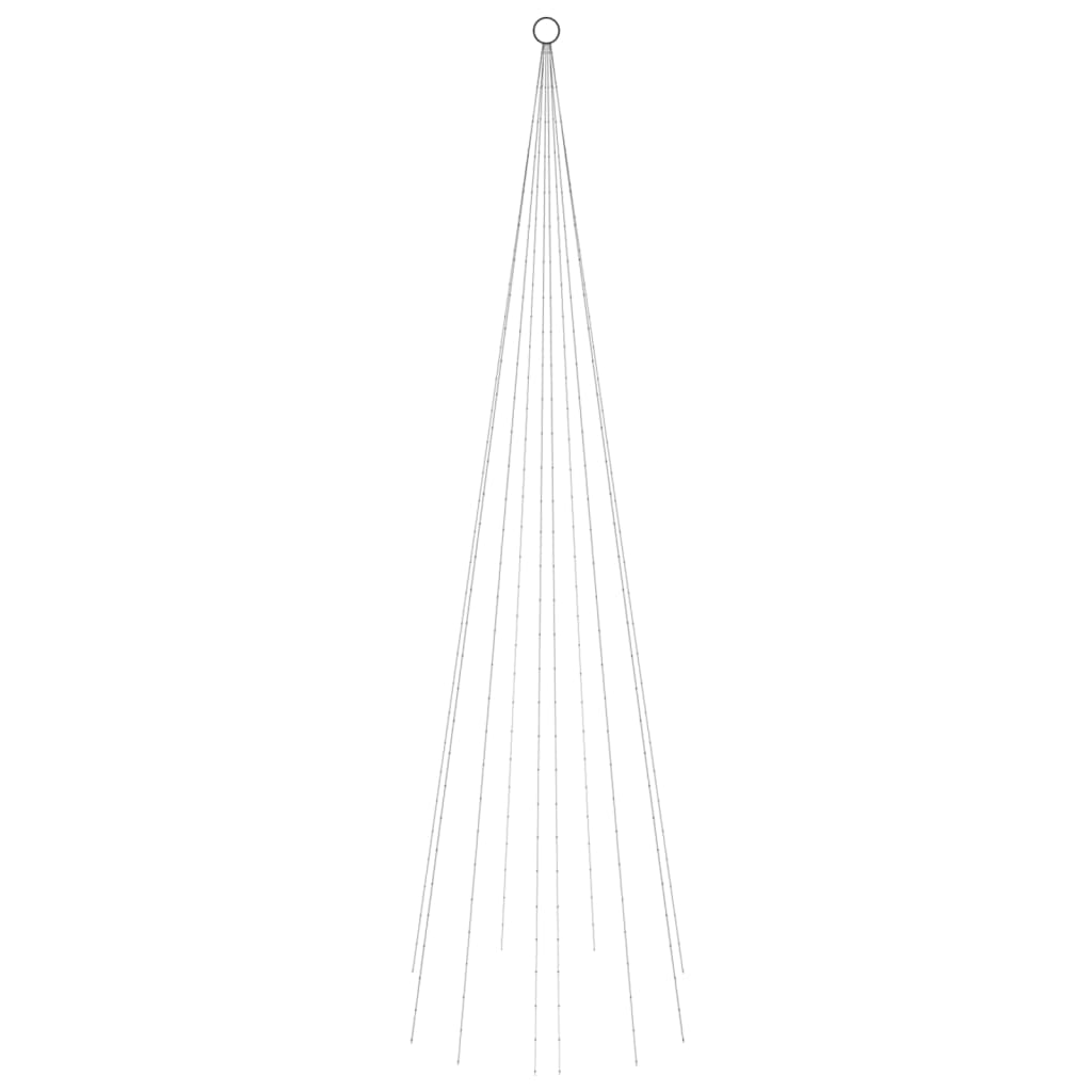 Albero di Natale Pennone Blu 310 LED 300 cm cod 12318