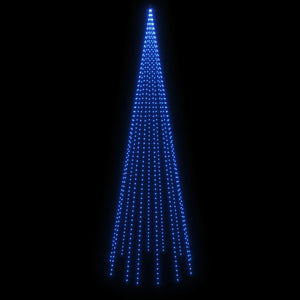 Albero di Natale Pennone Blu 732 LED 500 cm