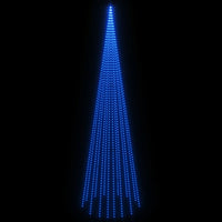 Albero di Natale Pennone Blu 1134 LED 800 cm 343532