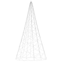 Albero di Natale Pennone Bianco Caldo 500 LED 300 cm