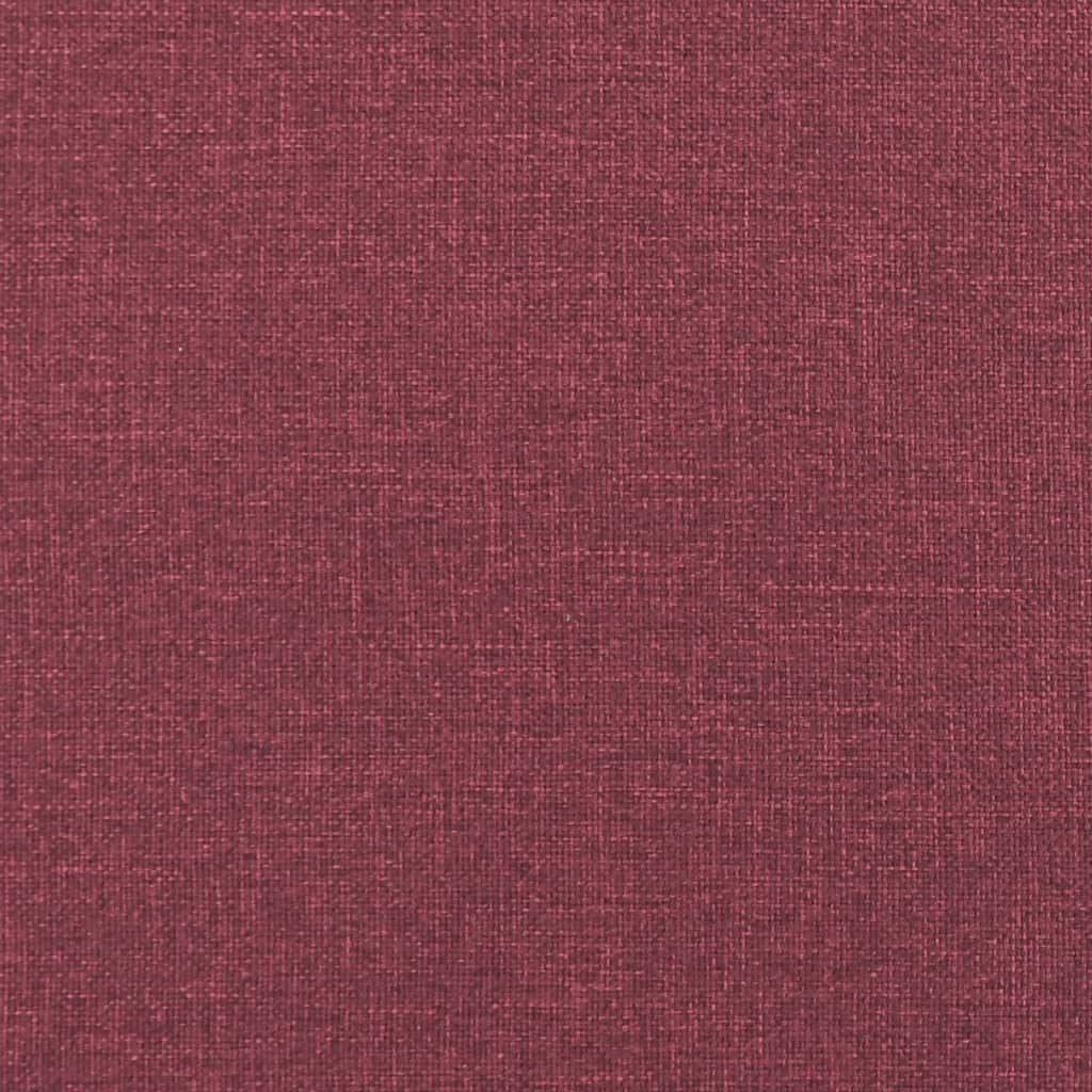 Poltrona Reclinabile in Tessuto Rosso Vino 344893