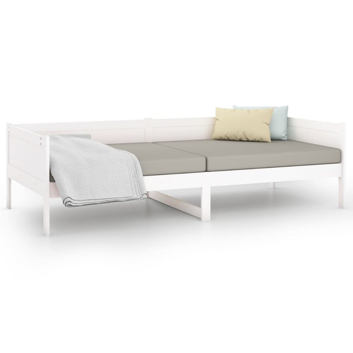 Dormeuse Bianca in Legno Massello di Pino 90x190 cm cod mxl 55654