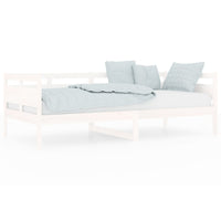 Dormeuse Bianca in Legno Massello di Pino 90x200 cm cod mxl 55455