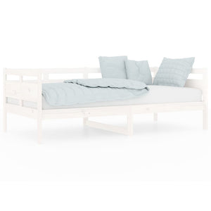 Dormeuse Bianca in Legno Massello di Pino 90x190 cm cod mxl 54370