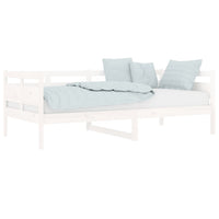 Dormeuse Bianca in Legno Massello di Pino 90x190 cm cod mxl 54370