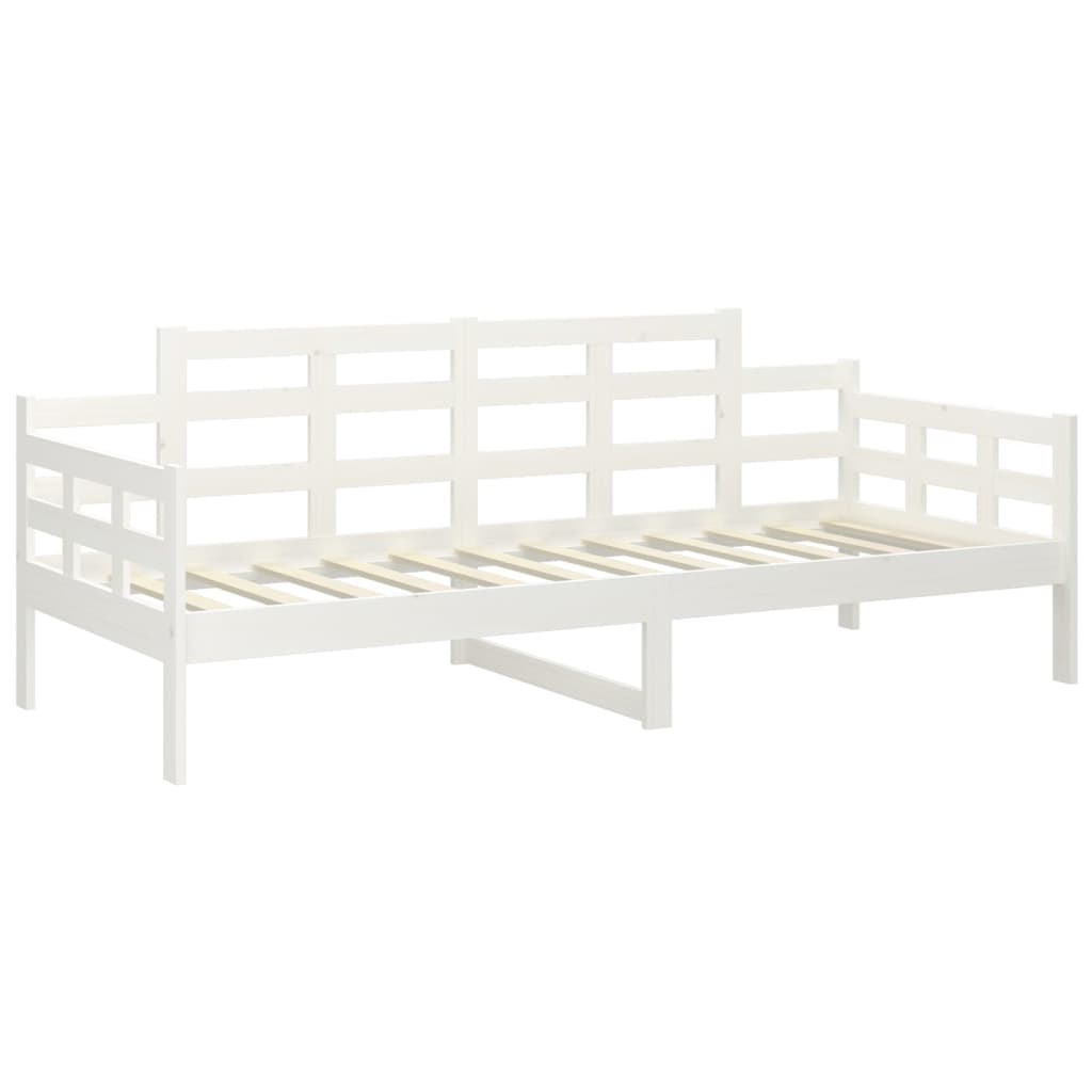 Dormeuse Bianca in Legno Massello di Pino 90x190 cm cod mxl 59410